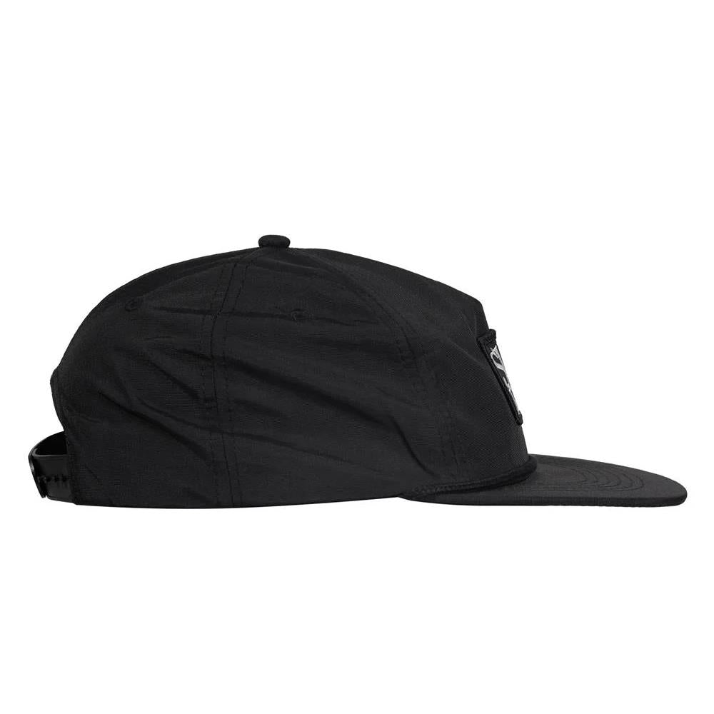 Subrosa Cropped Crest Hat - Black