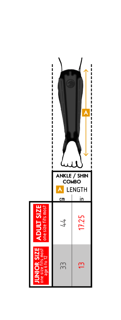 Shadow Invisa-Lite Shin / Ankle Combo