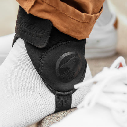 Shadow Super Slim Ankle Guards Black